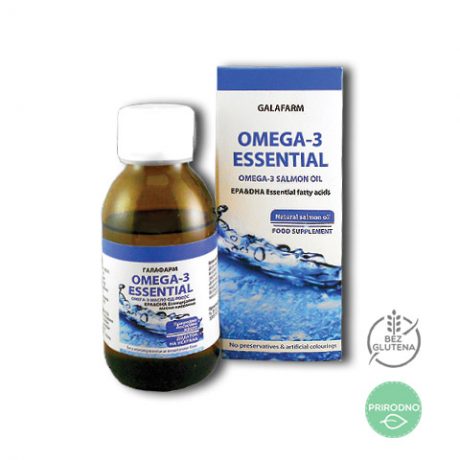 omega 3 lososovo ulje za imunitet u staklenoj bočici