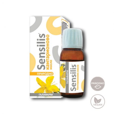 SENSILIS® Kantarionovo ulje prirodno vegansko ulje za unutrašnju i spoljašnju primenu