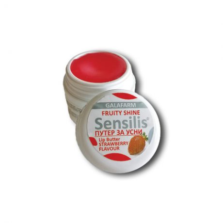 SENSILIS® mast/buter za usne jagoda u plastičnoj kutijici