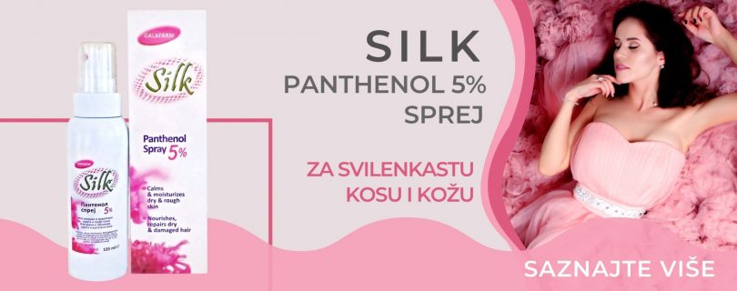 Silk pantenol 5% sprej - Pantenol sprej sa raspršivačem