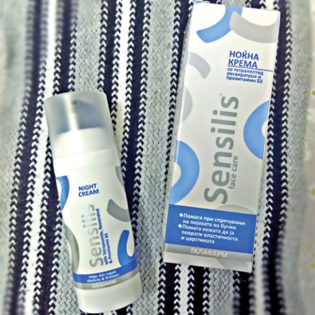 Sensilis® noćna krema za negu lica sa resvaratrolom u vakum bočici