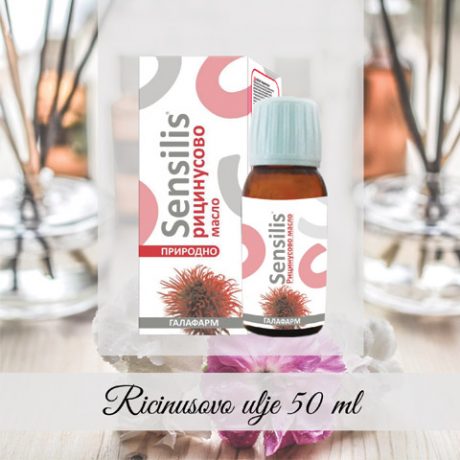 SENSILIS® Ricinusovo ulje prirodno vegansko ulje za kozmetičke svrhe
