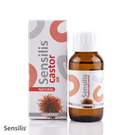 SENSILIS® Ricinusovo ulje hladno ceđeno prirodno vegansko ulje za kozmetičke svrhe, bez heksana