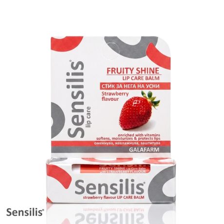 SENSILIS® stik/balzam za usne fruity shine stik za usne sa aromom jagode
