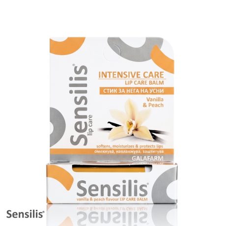 SENSILIS® stik/balzam za usne sa aromom vanile i breskve