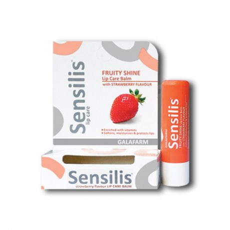 SENSILIS® stik/balzam za usne fruity shine stik za usne sa aromom jagode