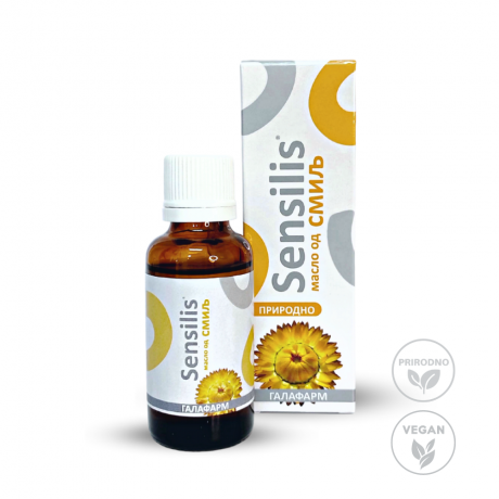 SENSILIS® ulje smilja prirodno vegansko ulje za kozmetičke svrhe