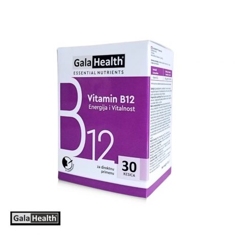 Galahealth Vitamin B12 direkt kesice za energiju i vitalnost