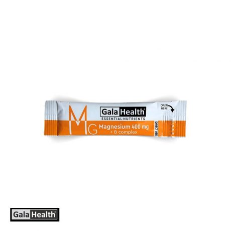 Gala Health® magnezijum 400 mg + B-compleks kesice za direktnu primenu