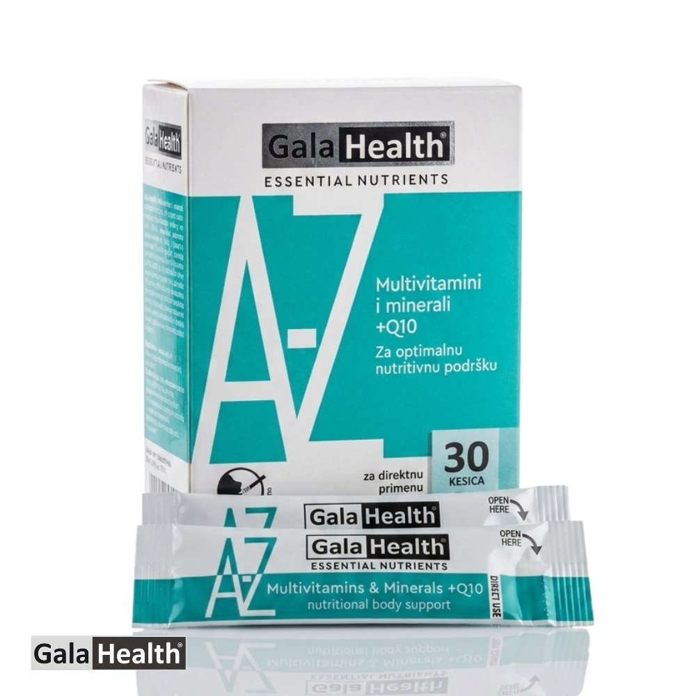 GALAHEALTH® multivitamini i minerali + Q10 direkt dodatak ishrani