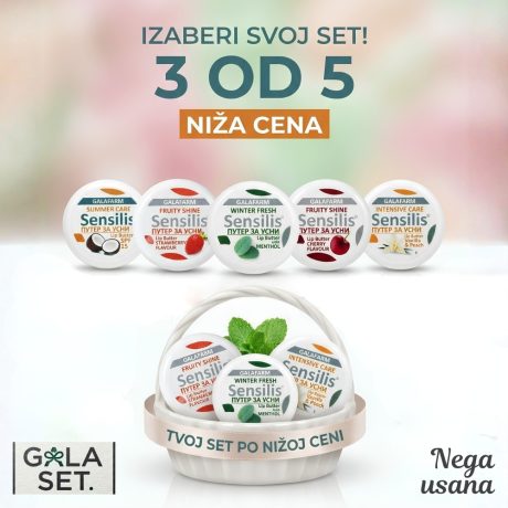 Kreiraj svoj GALA SET balzama za usne.